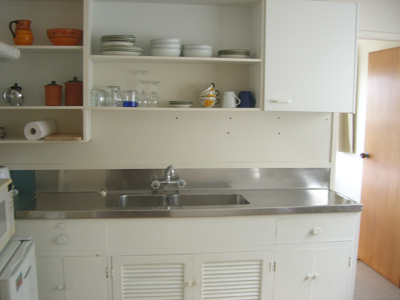 Kitchenette.