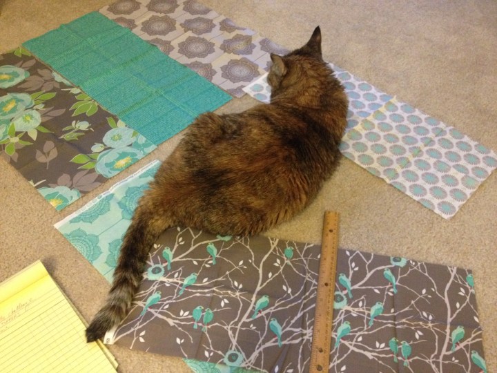 mini sew together bag riley blake fabric challenge