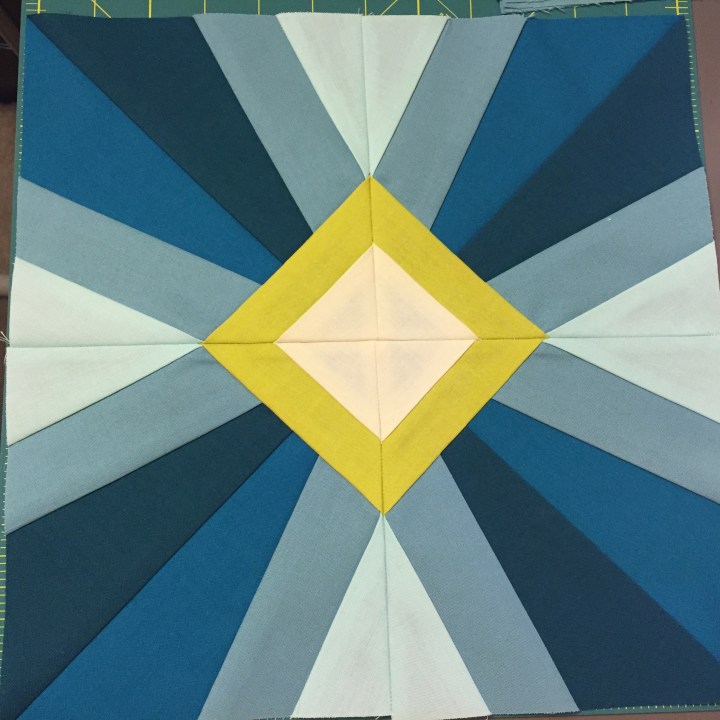 craftsy introduction to foundation paper piecing sun ray sunray block