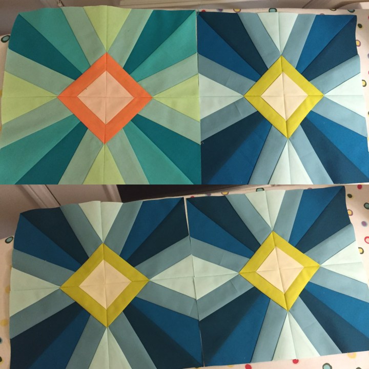 craftsy introduction to foundation paper piecing sun ray sunray block