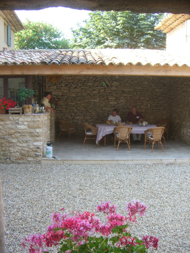 Lovely breakfast table.