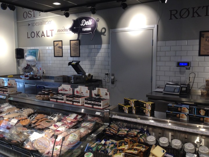 Yummy deli at Oslo Central Station