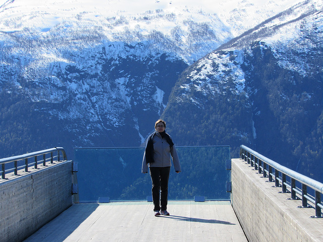 Dawn at Stegastein Viewpoint