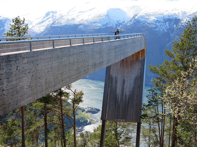 Dawn at Stegastein Viewpoint