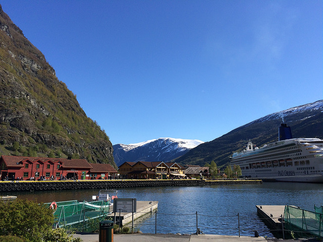 The sleepy little town of Flam. We will miss you. 