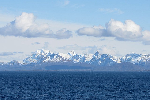 Closeup of the Lofoten Wall