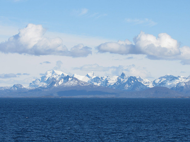 Closeup of the Lofoten Wall