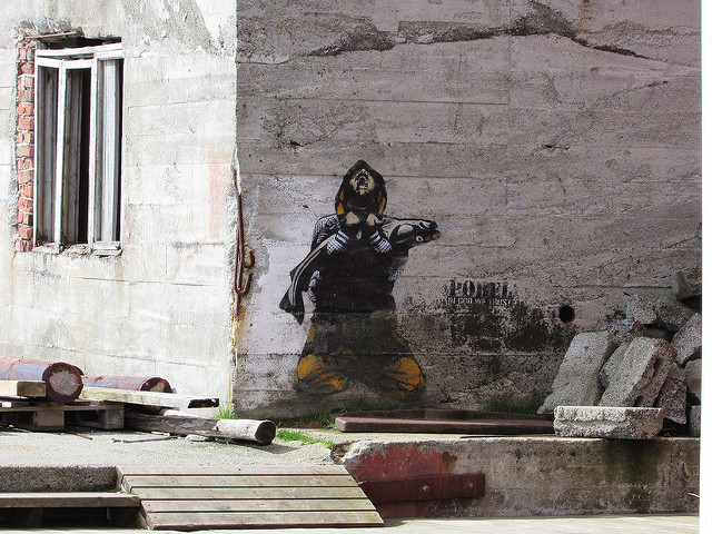 Henningsvær Banksy