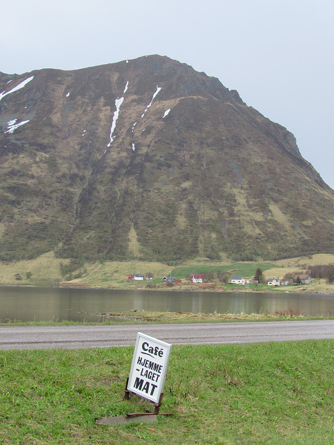 At the Lofoten Tourist Center