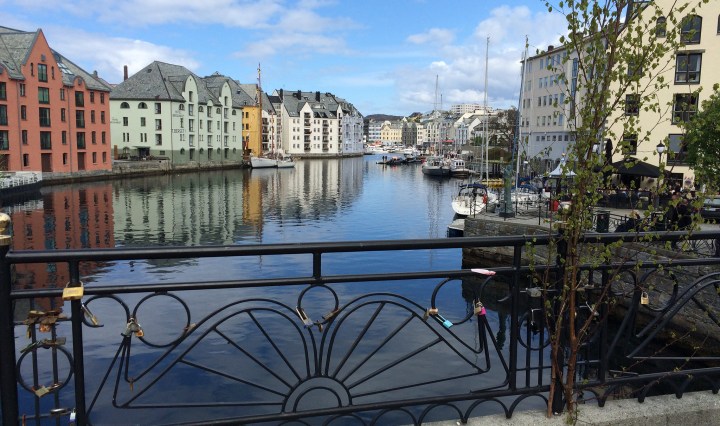 the art deco town of alesund norway