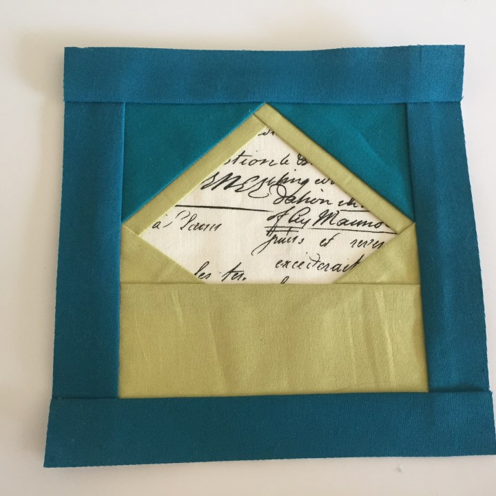 you've got mail envelope envelopes quilt block