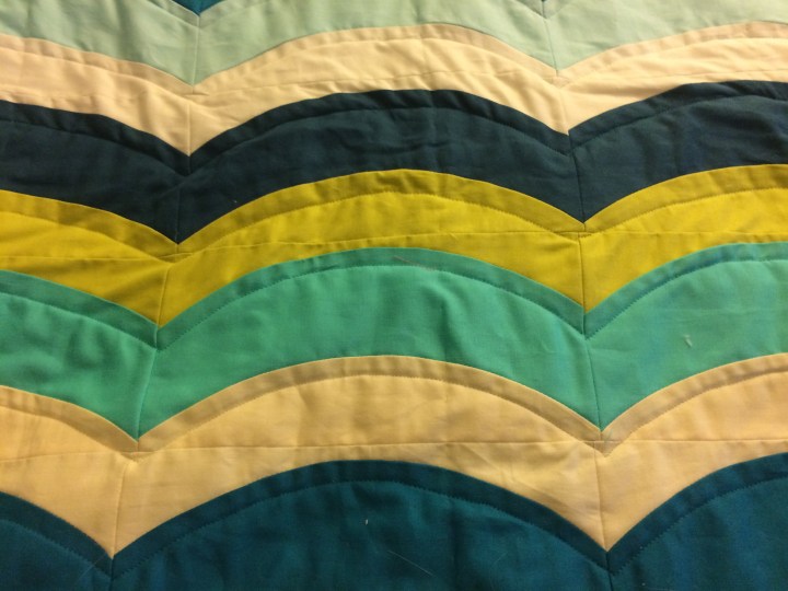 Metro Waves Sew Kind of Wonderful Quick Curve Quilt