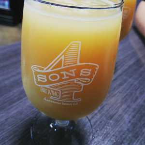 Four Sons Brewing Double Rambo Cloudy IPA